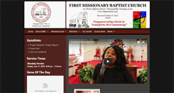 Desktop Screenshot of fmbchurch.com
